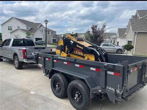 skid steer for lamar dump trailer